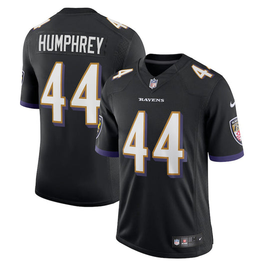 Youth Baltimore Ravens Marlon Humphrey Game Jersey - Black