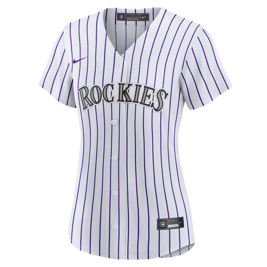 Women's Kris Bryant Nike Rockies Home Replica Jersey - White