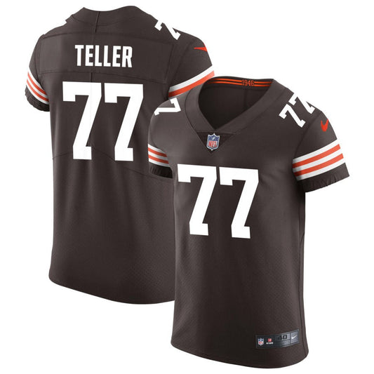 Wyatt Teller Cleveland Browns Nike Vapor Elite Jersey - Brown