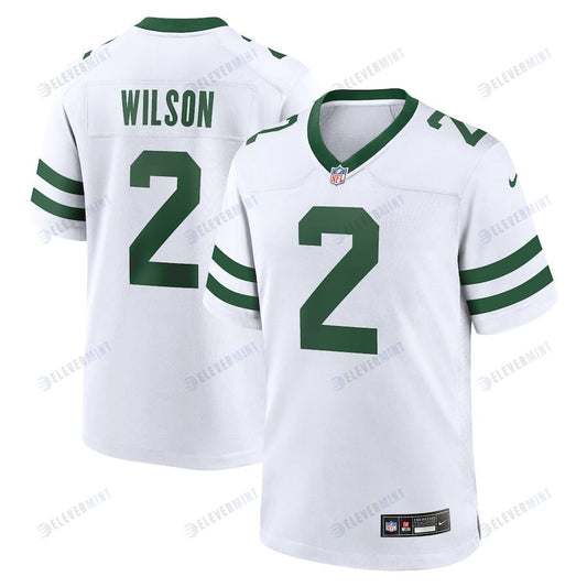 Zach Wilson 2 New York Jets Men Alternate Game Jersey - White