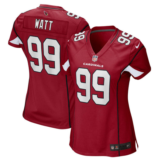 Women's Arizona Cardinals J.J. Watt Game Jersey Cardinal Red