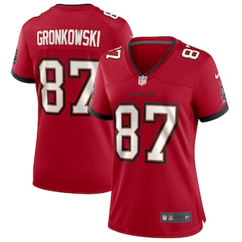 Women's Tampa Bay Buccaneers Rob Gronkowski Game Vapor Jersey Red