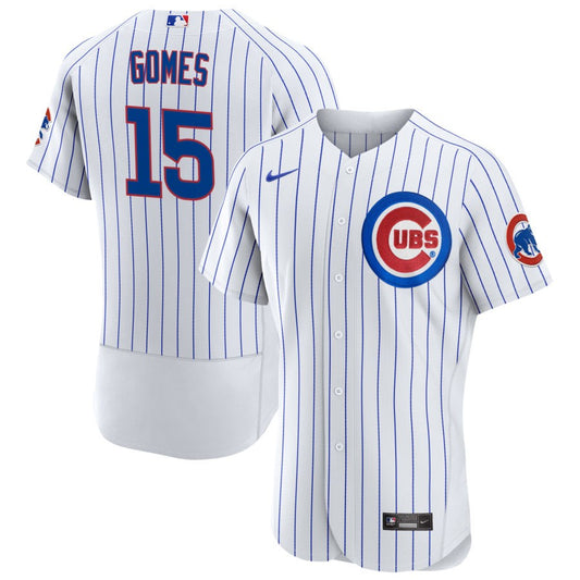 Yan Gomes Chicago Cubs Nike Home Authentic Jersey - White