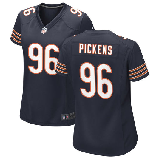 Zacch Pickens Chicago Bears Nike Women's Game Jersey - Navy