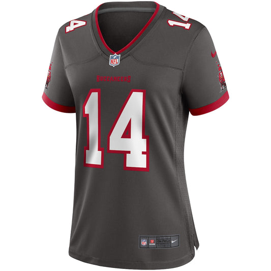 Women's Chris Godwin Nike Buccaneers Throwback Game Jersey - Grey